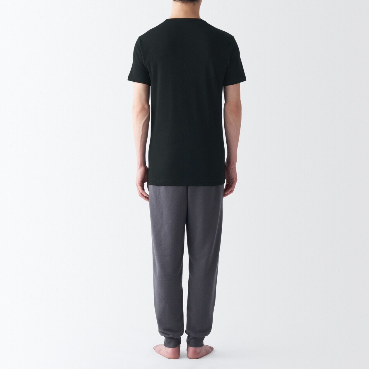 紳士　さらっと綿　クルーネック半袖Ｔシャツ