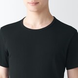 紳士　さらっと綿　クルーネック半袖Ｔシャツ