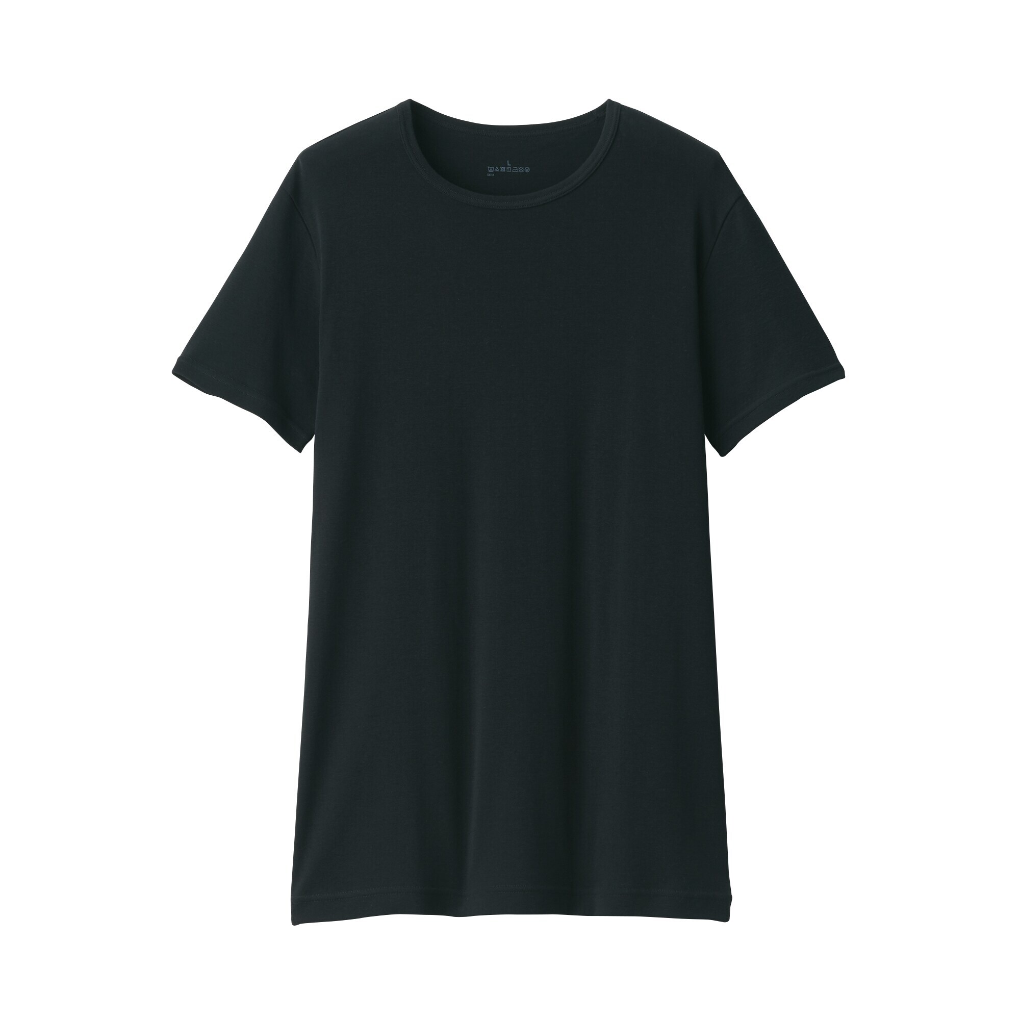 紳士　さらっと綿　クルーネック半袖Ｔシャツ