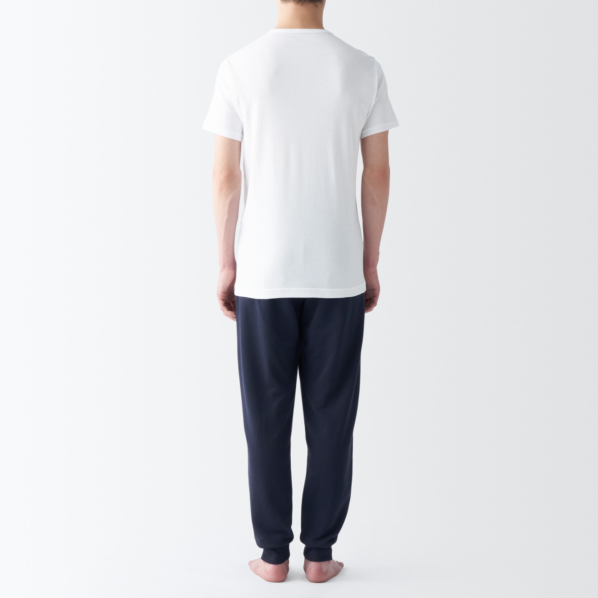 紳士　さらっと綿　クルーネック半袖Ｔシャツ