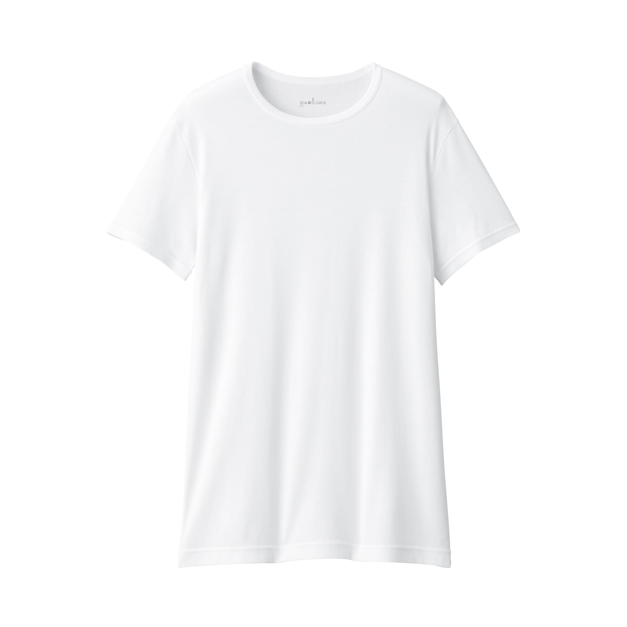 紳士　さらっと綿　クルーネック半袖Ｔシャツ