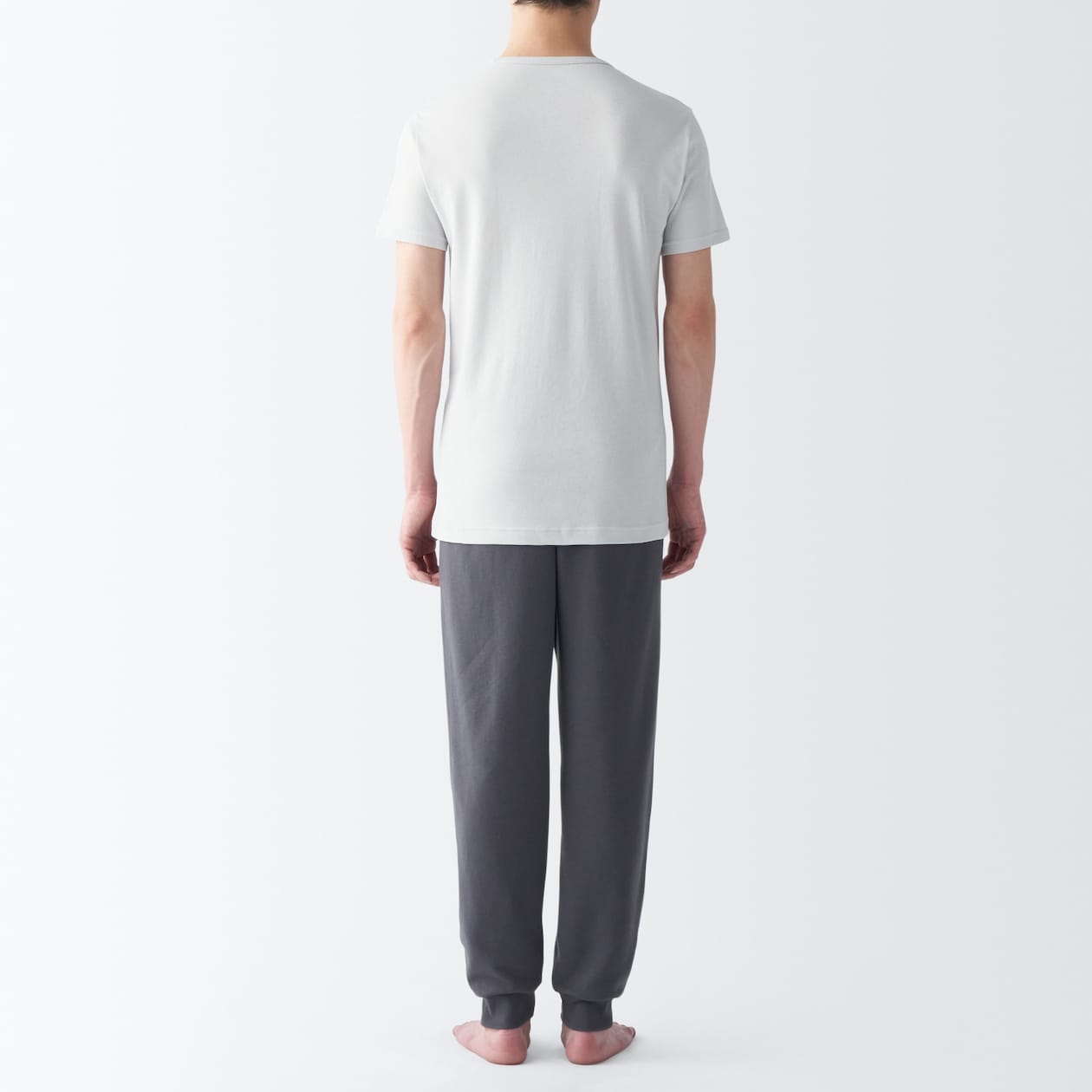 紳士　さらっと綿　クルーネック半袖Ｔシャツ