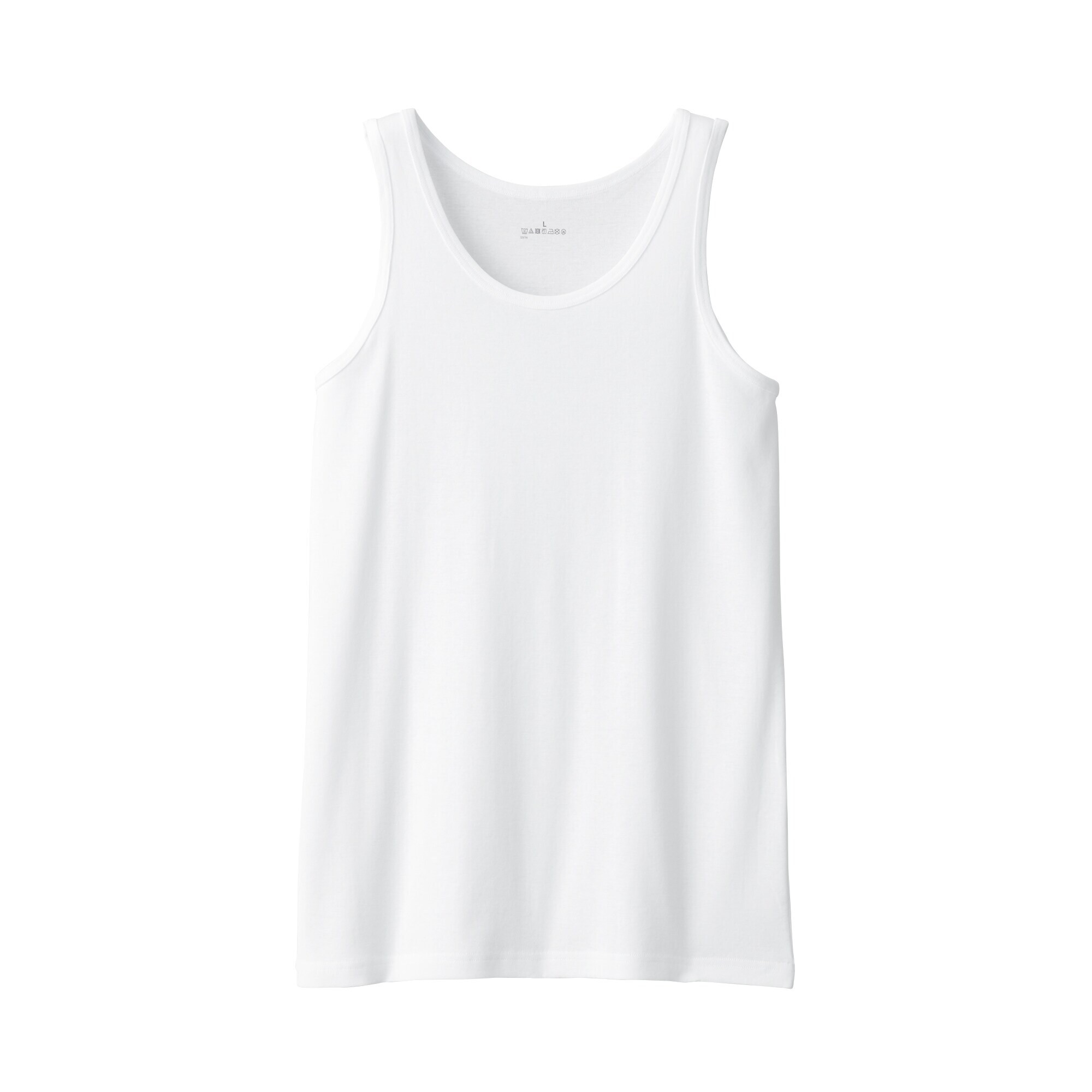 紳士　さらっと綿　タンクトップ