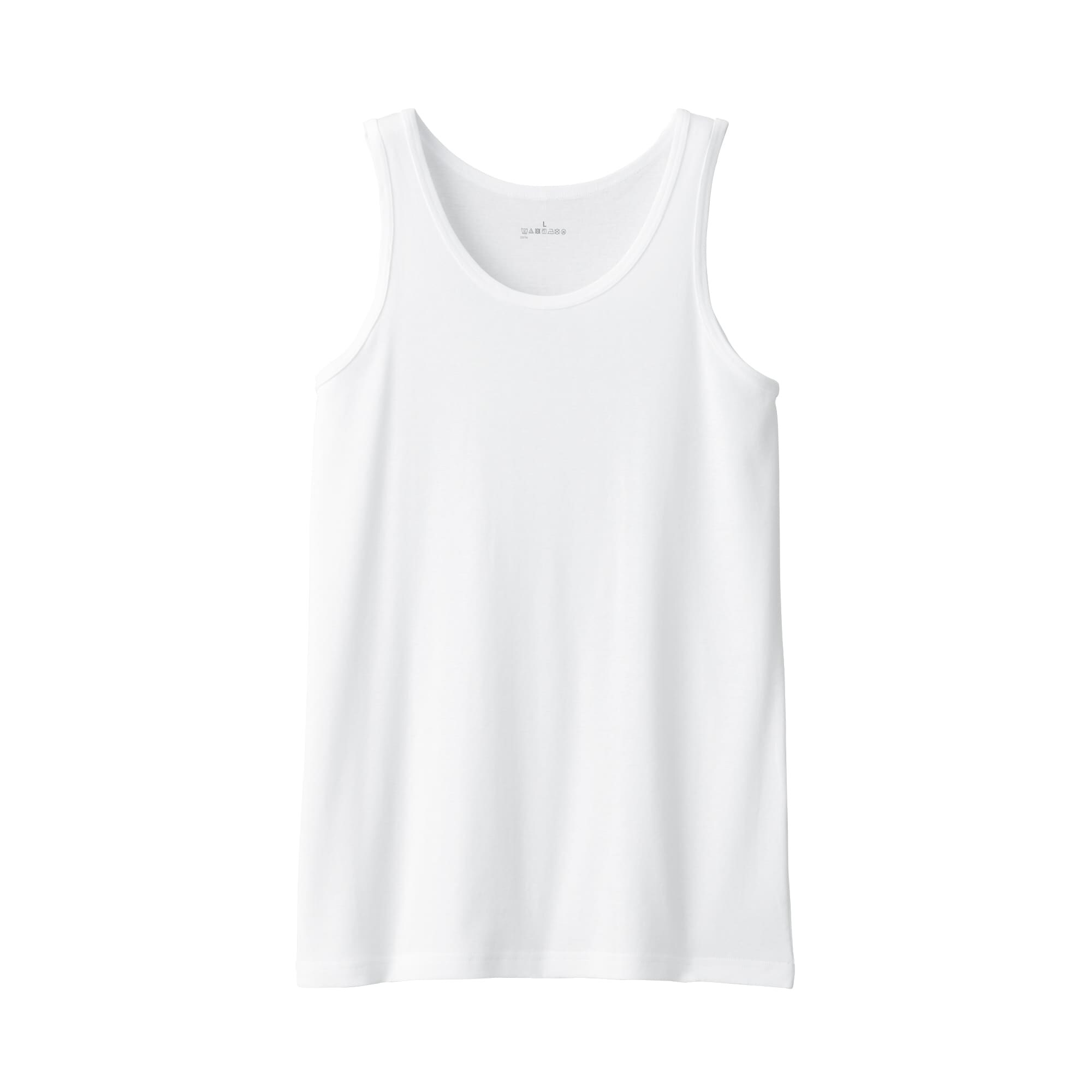 紳士　さらっと綿　タンクトップ