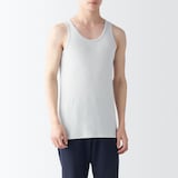 紳士　さらっと綿　タンクトップ