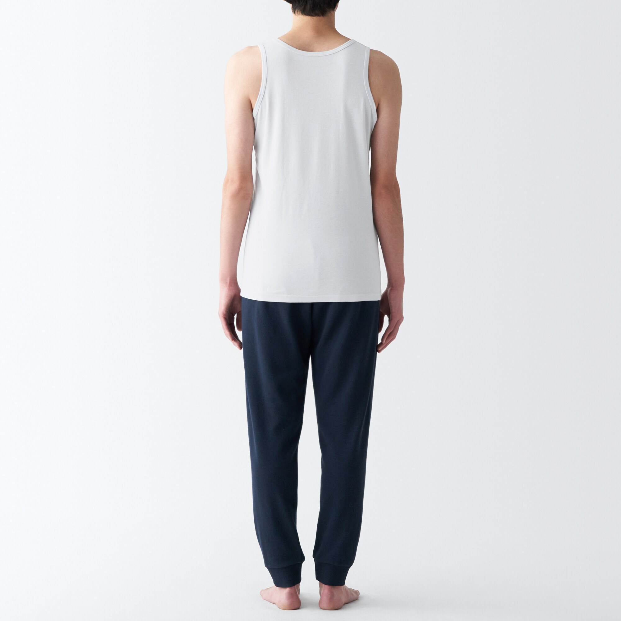 紳士　さらっと綿　タンクトップ