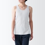 紳士　さらっと綿　タンクトップ