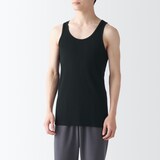 紳士　さらっと綿　タンクトップ