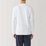 紳士　あったか綿　厚手　クルーネック長袖Ｔシャツ