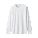 紳士　あったか綿　厚手　クルーネック長袖Ｔシャツ