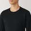 紳士　あったか綿　厚手　クルーネック長袖Ｔシャツ