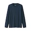 紳士　あったか綿　厚手　クルーネック長袖Ｔシャツ