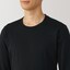 紳士　あったか綿　厚手　クルーネック長袖Ｔシャツ