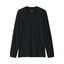 紳士　あったか綿　厚手　クルーネック長袖Ｔシャツ