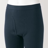 紳士　あったか綿　厚手　ロングタイツ