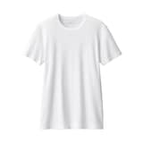 紳士　あったか綿　クルーネック半袖Ｔシャツ