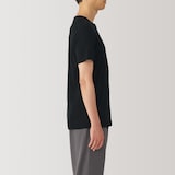 紳士　あったか綿　クルーネック半袖Ｔシャツ