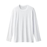 紳士　あったか綿　クルーネック長袖Ｔシャツ