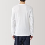 紳士　あったか綿　クルーネック長袖Ｔシャツ