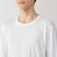 紳士　あったか綿　クルーネック長袖Ｔシャツ