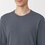 紳士　あったか綿　クルーネック長袖Ｔシャツ