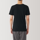 紳士　あったか綿　Ｖネック半袖Ｔシャツ