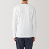 紳士　あったか綿　厚手　Ｖネック長袖Ｔシャツ