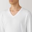 紳士　あったか綿　厚手　Ｖネック長袖Ｔシャツ