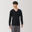 紳士　あったか綿　厚手　Ｖネック長袖Ｔシャツ
