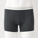 紳士　なめらか　前閉じローライズボクサーパンツ
