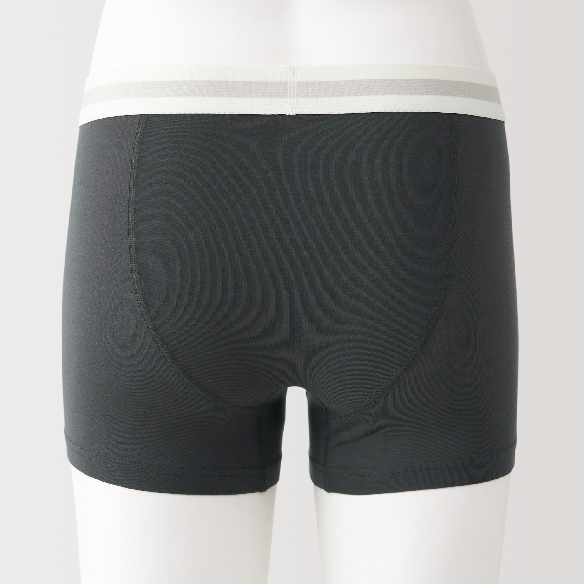 紳士　なめらか　前閉じローライズボクサーパンツ