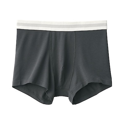 紳士　なめらか　前閉じローライズボクサーパンツ