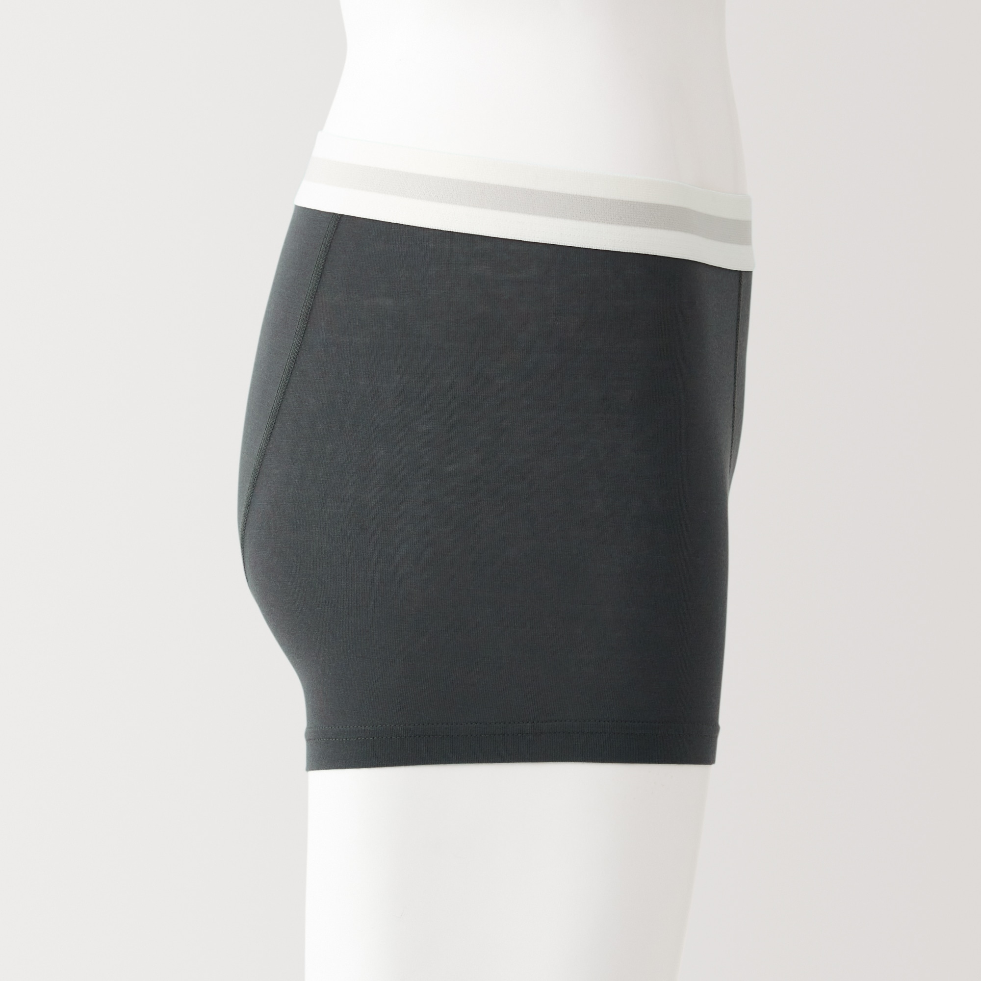 紳士　なめらか　前閉じローライズボクサーパンツ