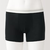 紳士　なめらか　前閉じローライズボクサーパンツ