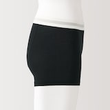 紳士　なめらか　前閉じローライズボクサーパンツ