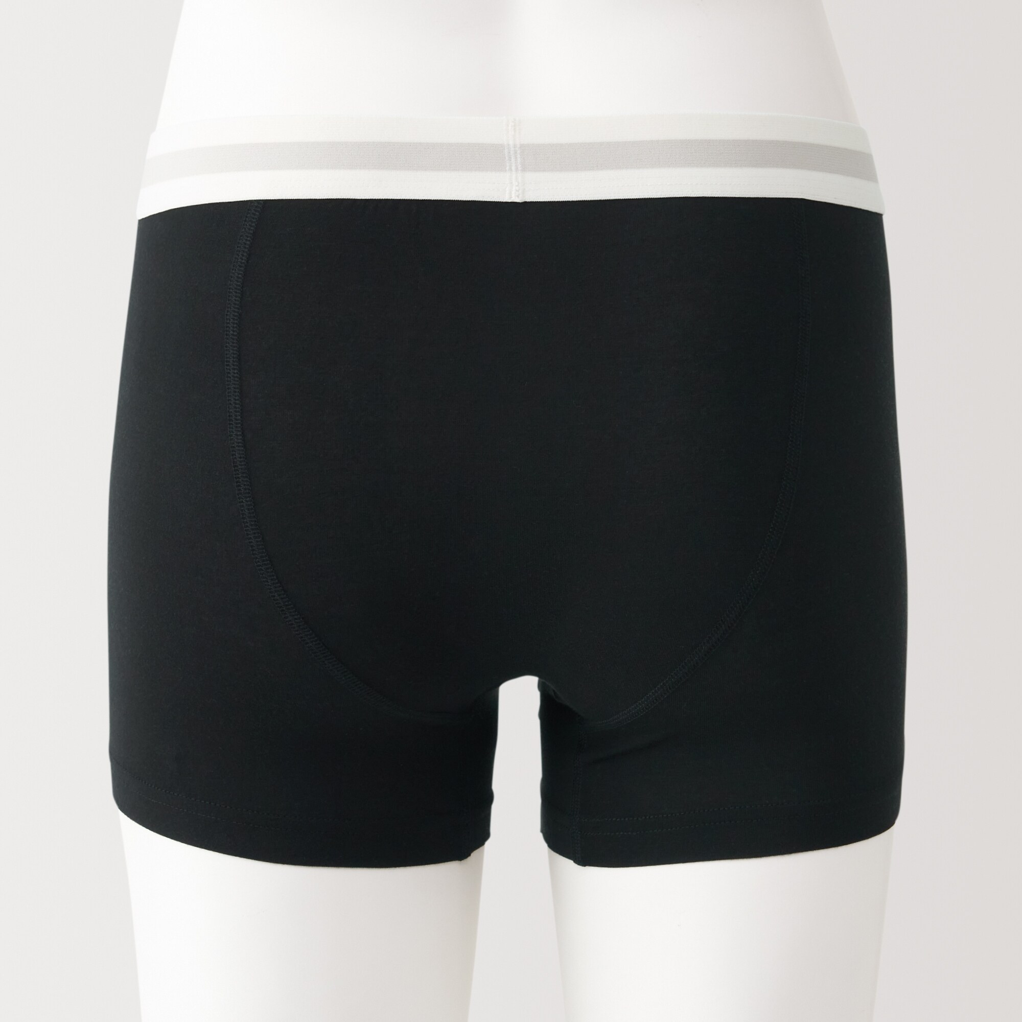 紳士　なめらか　前閉じローライズボクサーパンツ