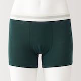 紳士　なめらか　前閉じローライズボクサーパンツ