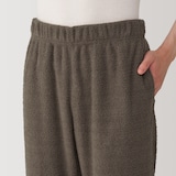 紳士　なめらかニットフリース　長袖ルームウェアセット