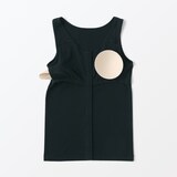 婦人　前開きカップ入りタンクトップ