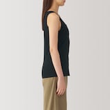 婦人　前開きカップ入りタンクトップ