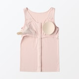 婦人　前開きカップ入りタンクトップ