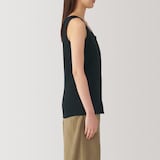 婦人　前開きタンクトップ