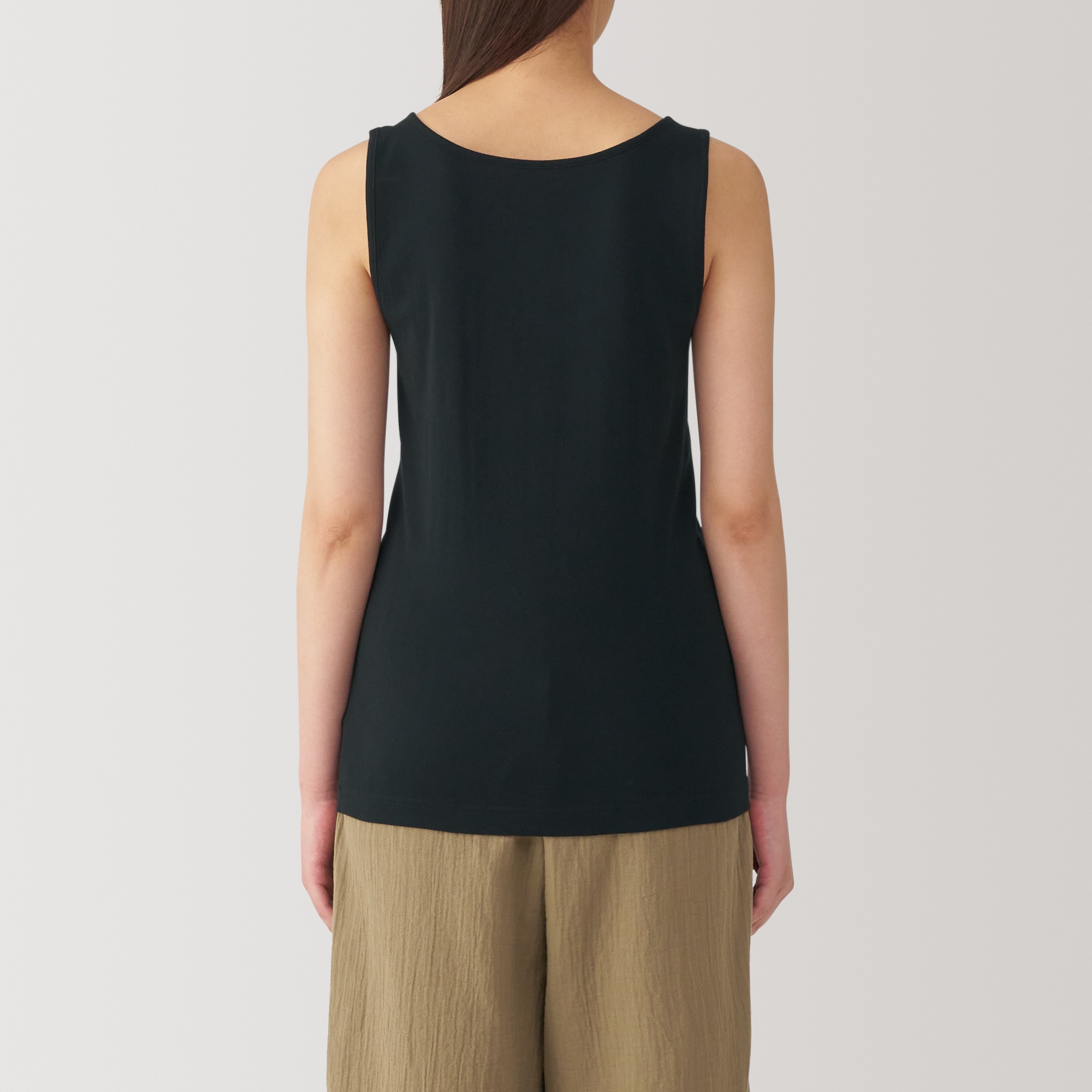 婦人　前開きタンクトップ