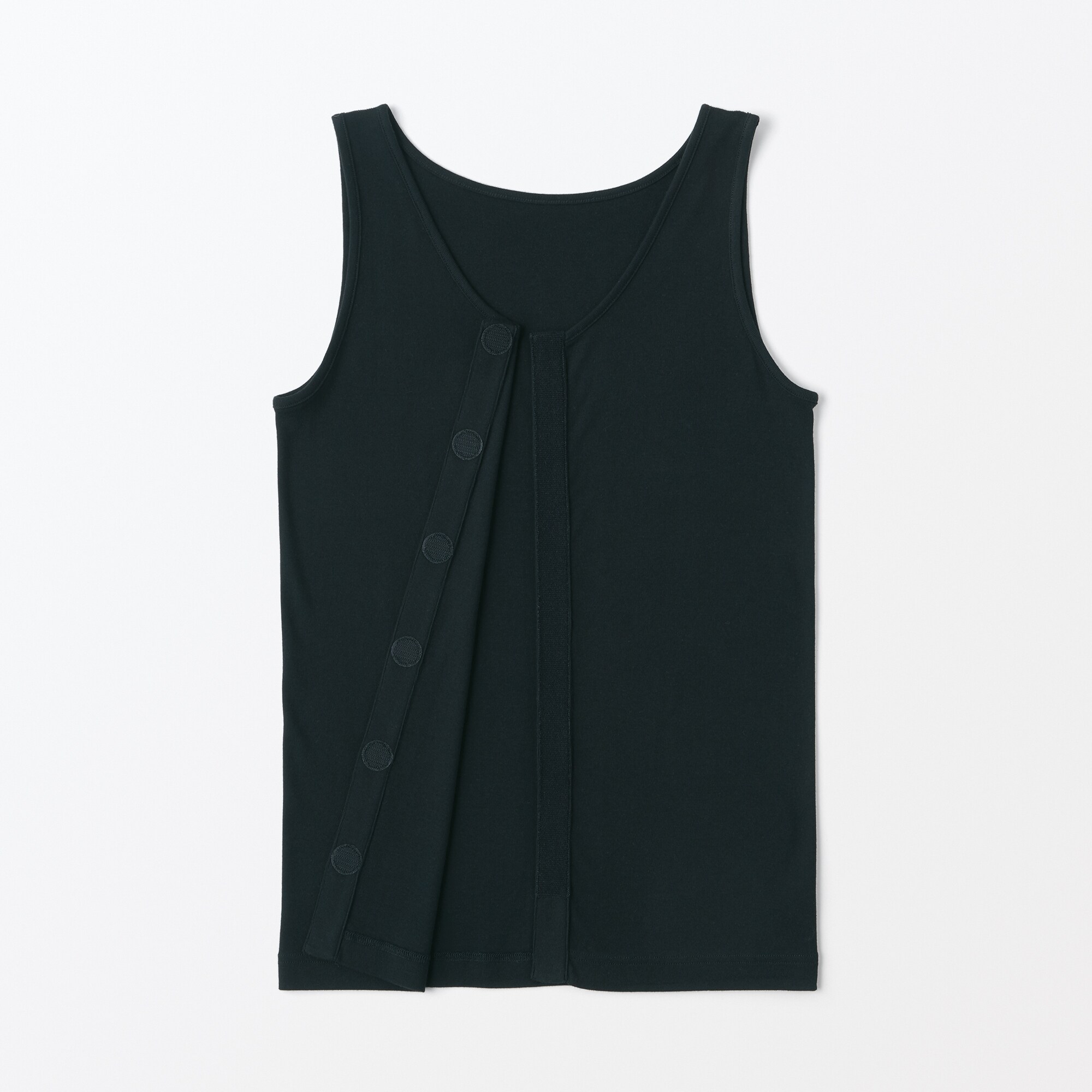 婦人　前開きタンクトップ