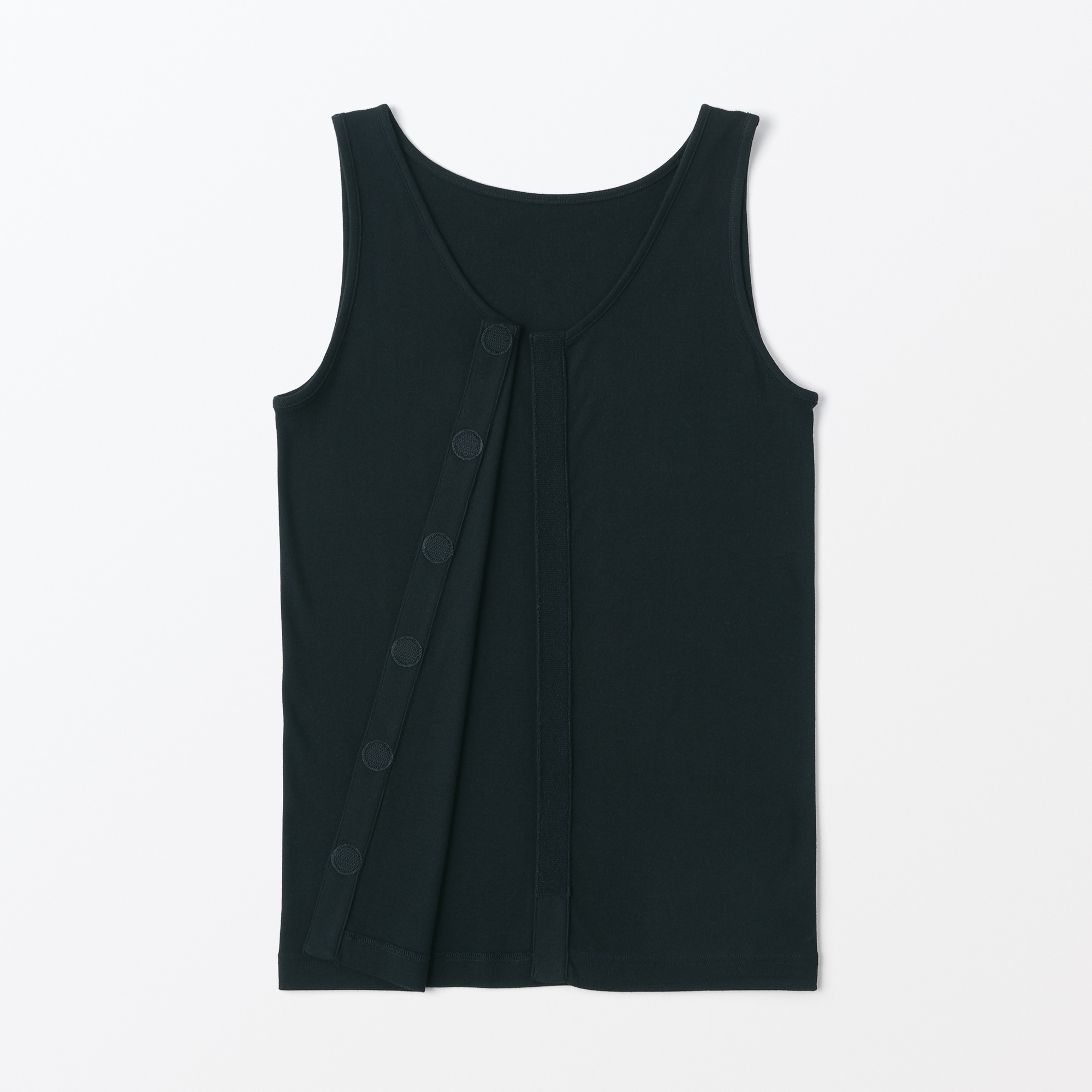 婦人　前開きタンクトップ