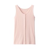 婦人　前開きタンクトップ