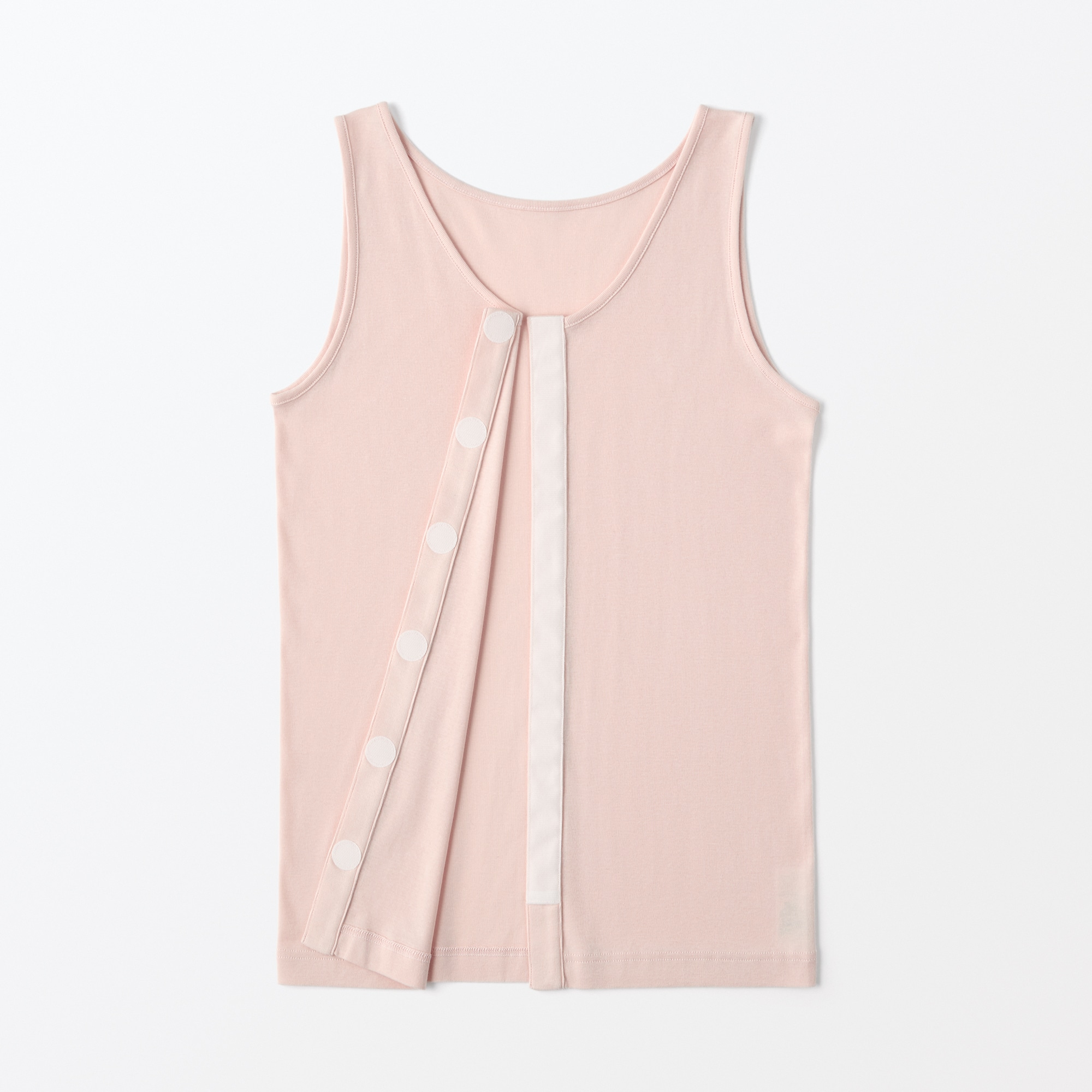 婦人　前開きタンクトップ