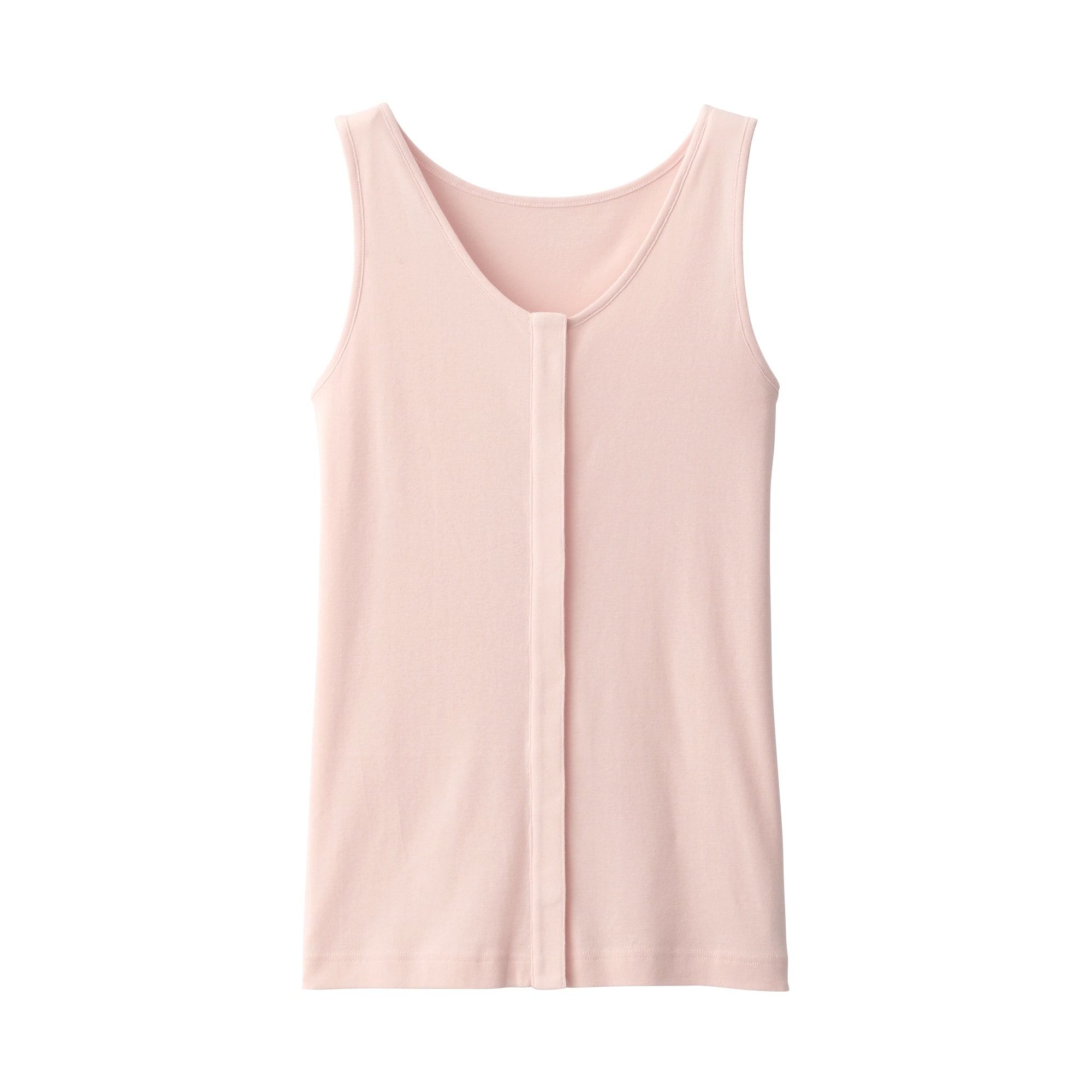 婦人　前開きタンクトップ