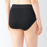 婦人　なめらかレース付きハイライズショーツ