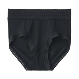 婦人　なめらかレース付きハイライズショーツ